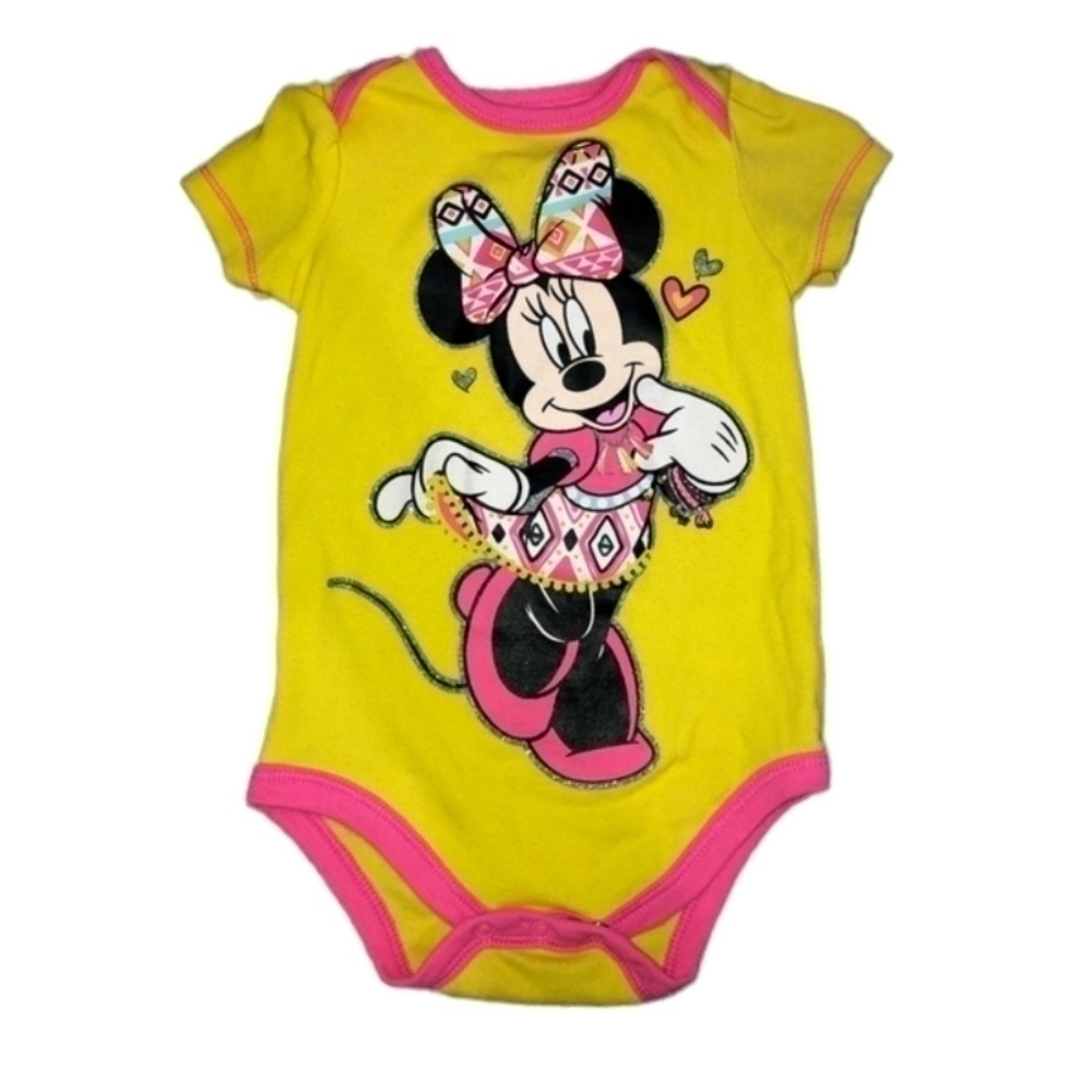 5/$25 Disney Baby Minnie Mouse onesie 6-9 months